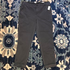 GAP Girlfriend Chinos, Sz 14Tall, Vintage Navy NWT